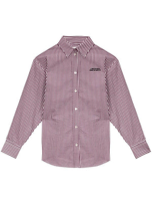 ISABEL MARANT Elegant Striped Silk Blend Shirt