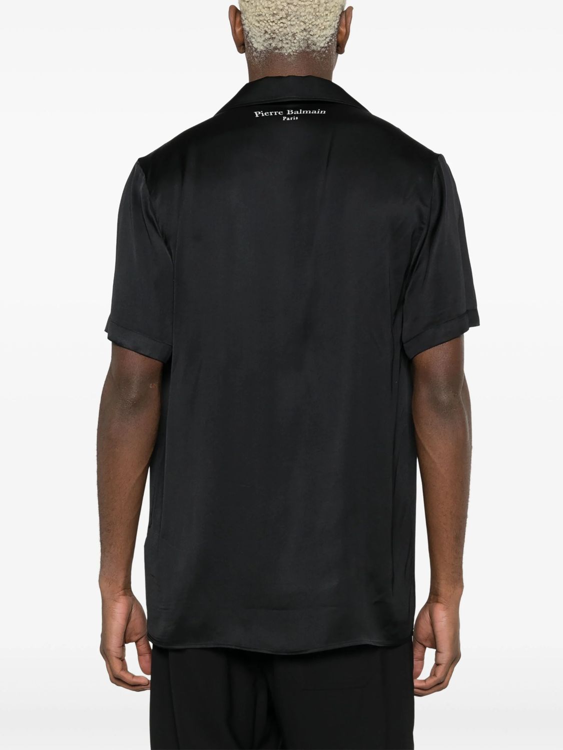 BALMAIN Long Tops for Men in Black - 24SS Collection