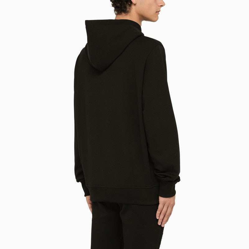 Áo Hoodie đen với nổi bật logo - Bộ sưu tập SS24