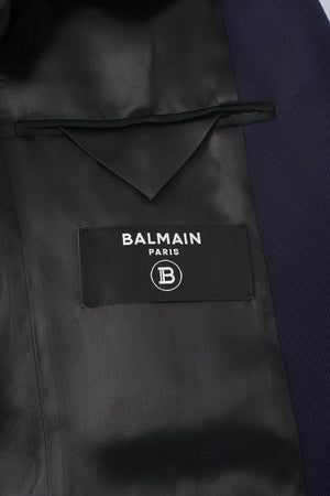 BALMAIN Marine Twill 6 Button Jacket - SS24