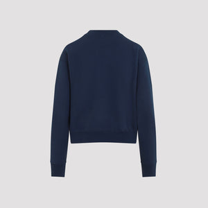 CHLOÉ Essential Blue Cotton Sweater