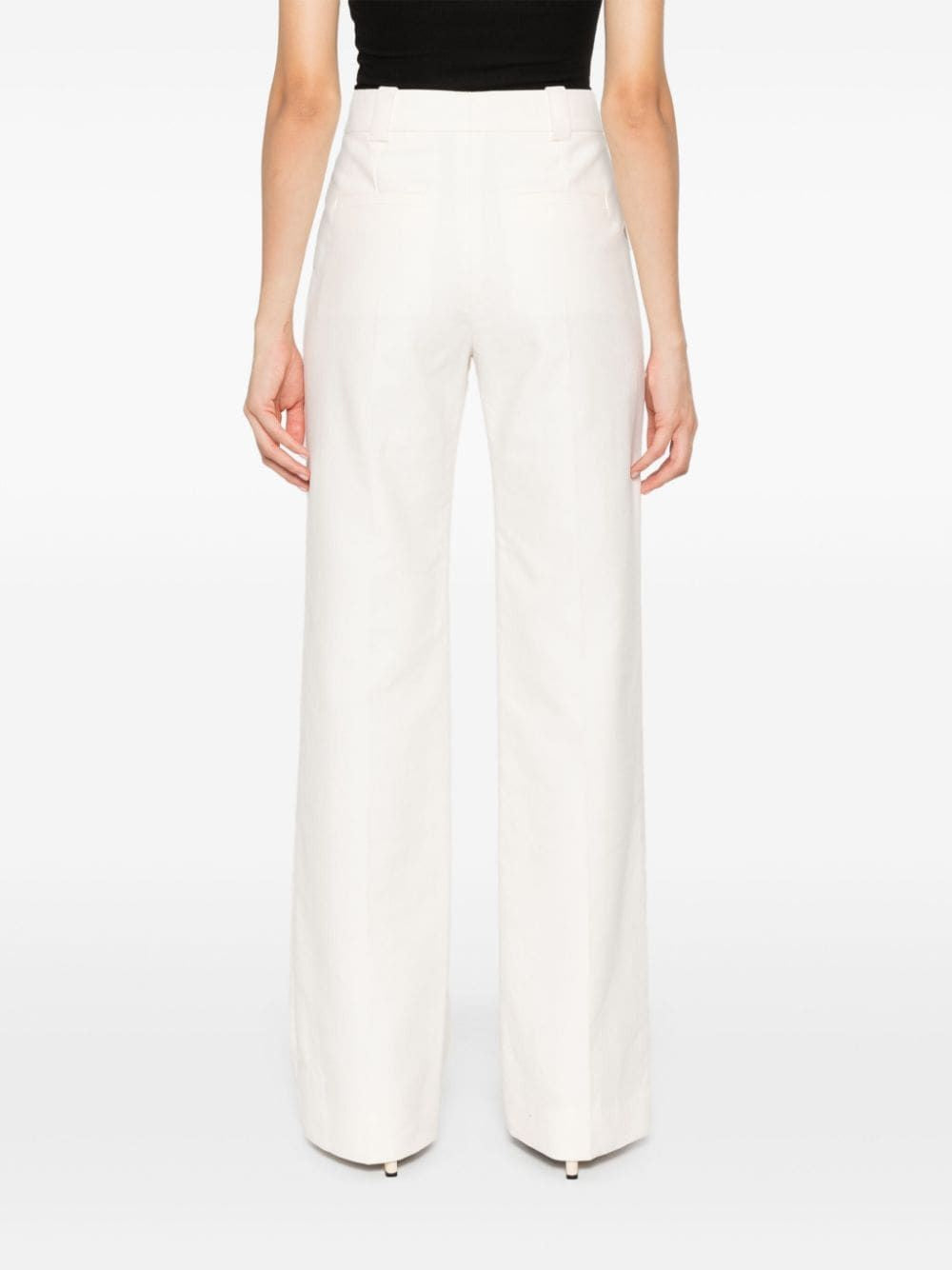 CHLOÉ Boyish Natural Straight Pants for Women