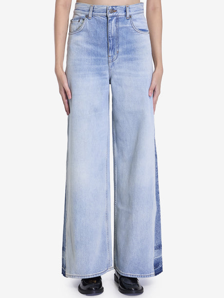 CHLOÉ High-Rise Wide Leg Denim Jeans