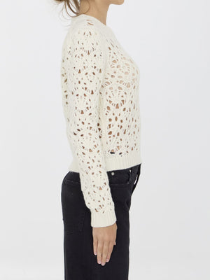 CHLOÉ Wool Knit Jumper - Fitted Long Sleeve