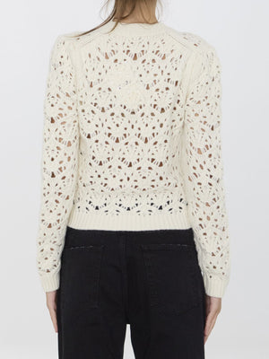 CHLOÉ Wool Knit Jumper - Fitted Long Sleeve