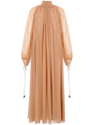 CHLOÉ Elegant Silk Georgette Mini Dress