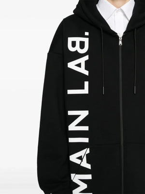 Áo Hoodie Đen Nam 24SS