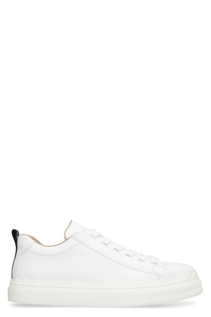 CHLOÉ Women's Classic Low Top Leather Sneakers