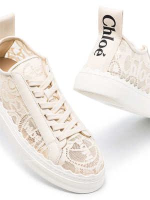 CHLOÉ Elegant Leather Sneakers for Women