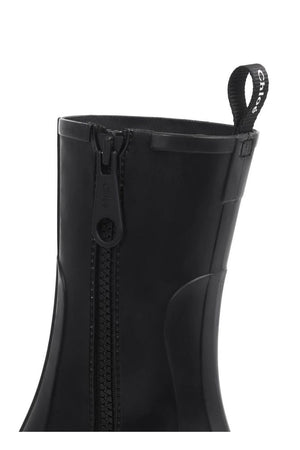 CHLOÉ Sleek Black Rain Boots