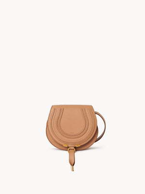 CHLOÉ Women's Elephant Grey Leather Small Saddle Shoulder Bag Fall/Winter 2023