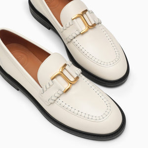 CHLOÉ Elegant Leather Loafer with 2.5 cm Heel Height