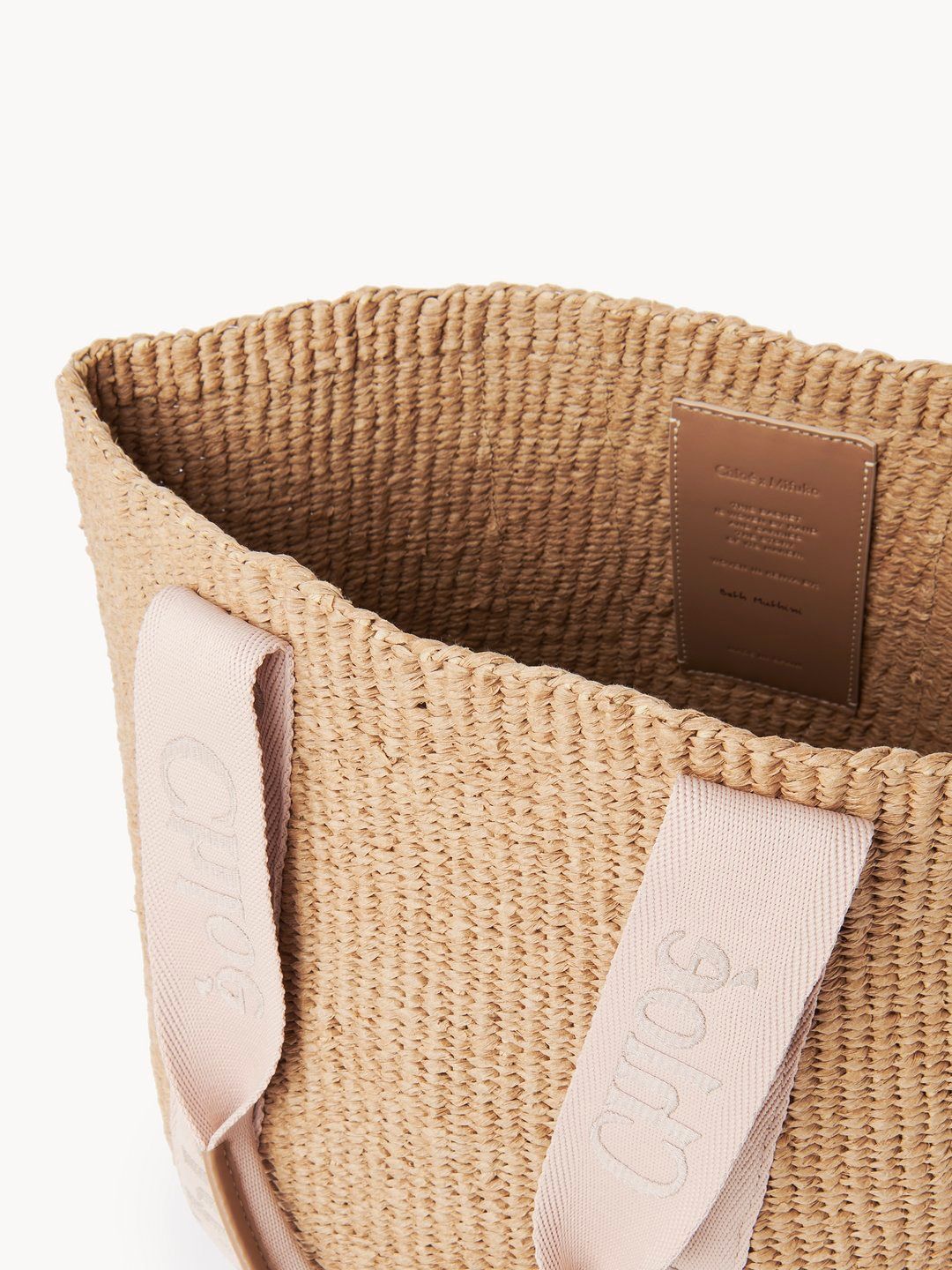 CHLOÉ Large Handwoven Basket Bag