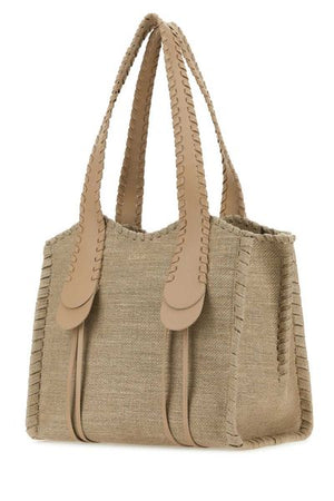 Medium Raffia Tote Handbag for Women