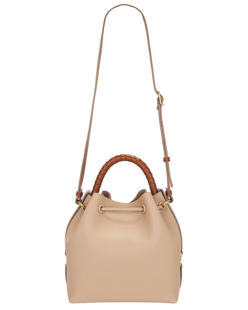 CHLOÉ Luxurious Mist Ivory Leather Handbag for Women - Fall/Winter 2023 Collection