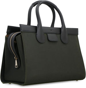 CHLOÉ Green Canvas Tote Bag for Women - Stylish and Spacious Spring/Summer 2024 Collection