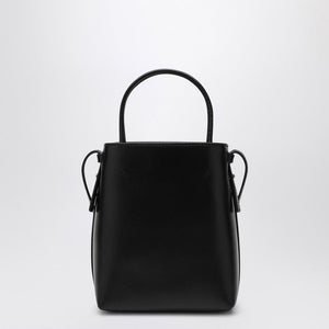 CHLOÉ Micro Sense Black Leather Tote Handbag