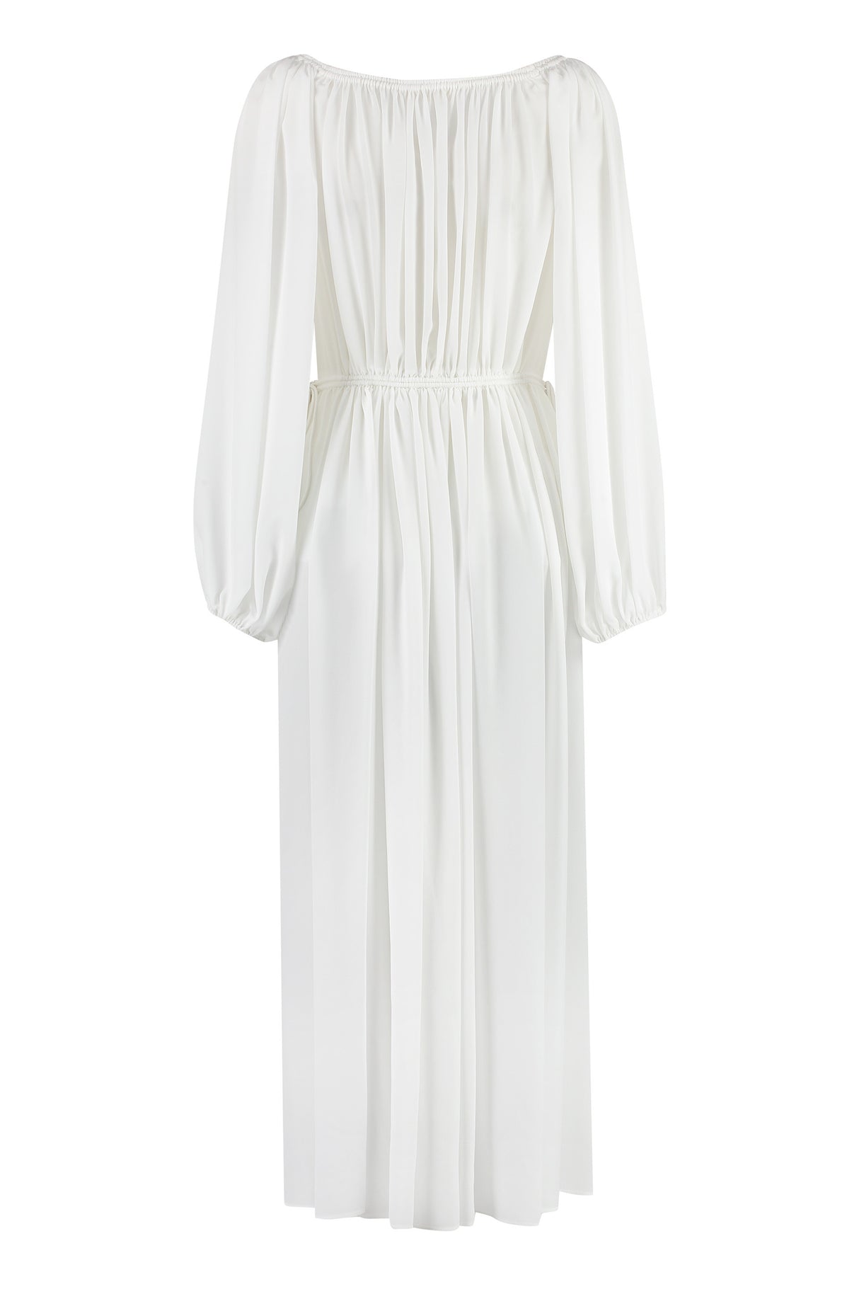 CHLOÉ Elegant White Silk Dress for Women