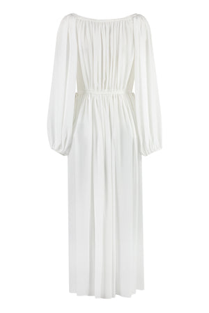 CHLOÉ Elegant White Silk Dress for Women