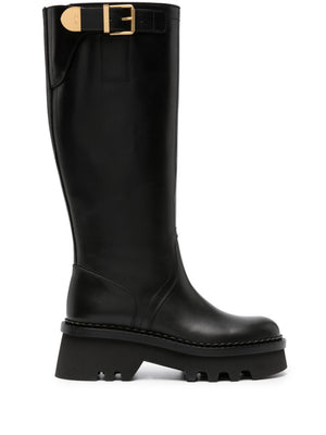 CHLOÉ Stylish 23FW Women's Black Boots