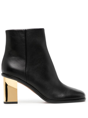 CHLOÉ Sleek Black Leather Boots for Women - FW23 Collection