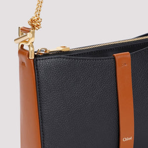 CHLOÉ Luxurious Mini Leather Shoulder Bag W:8.1in H:5.1in D:2in