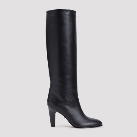 CHLOÉ Eve Leather Ankle Boots with 3.3-inch Heel