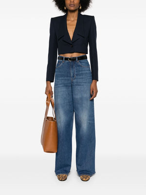 CHLOÉ Chic Bell Denim Jean Pants for Women