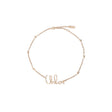 CHLOÉ Elegant Brass Statement Necklace