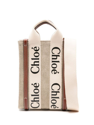 CHLOÉ Chic Linen Mini Handbag