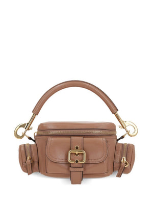 CHLOÉ Leather Crossbody Camera Handbag