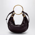 CHLOÉ Purple Half Moon Mini Handbag