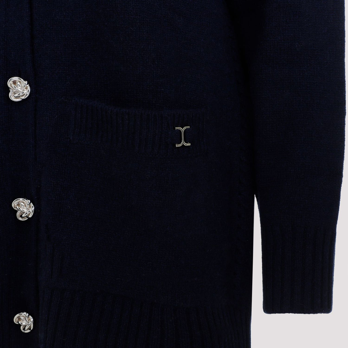 CHLOÉ Luxurious Cashmere Cardigan for Women in Blue - SS24 Collection