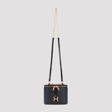 CHLOÉ Luxury Mini Calf Leather Handbag - W:6.3" H:5.3" D:3.3"