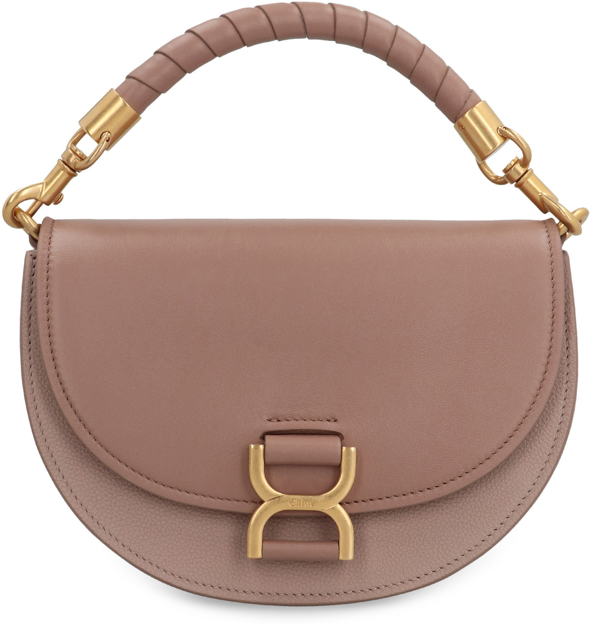 CHLOÉ Pink Leather Crossbody Handbag for Women - SS24 Collection