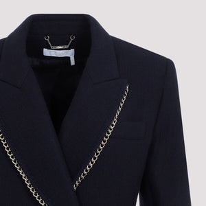 CHLOÉ Navy SS24 Ultimate Wool Jacket for Women