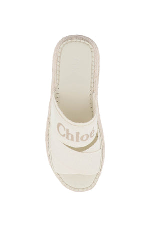 CHLOÉ Mila Flatform Slide Sandals for Women in Mixed Colors