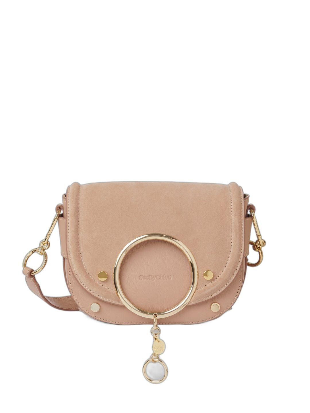 SEE BY CHLOÉ Coffee Pink Single Shoulder & Crossbody Handbag for Women