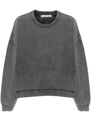 ACNE STUDIOS Logo Patch Crewneck Sweatshirt - Unisex, Standard Men's Sizing