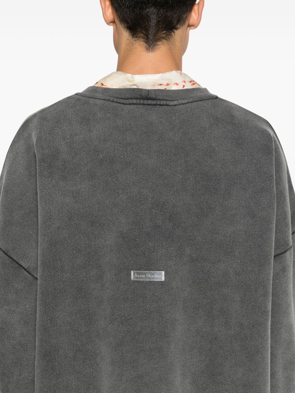 ACNE STUDIOS Logo Patch Crewneck Sweatshirt - Unisex, Standard Men's Sizing