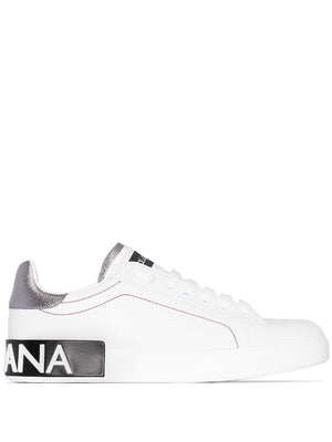 DOLCE & GABBANA Luxurious Leather Portofino Sneakers