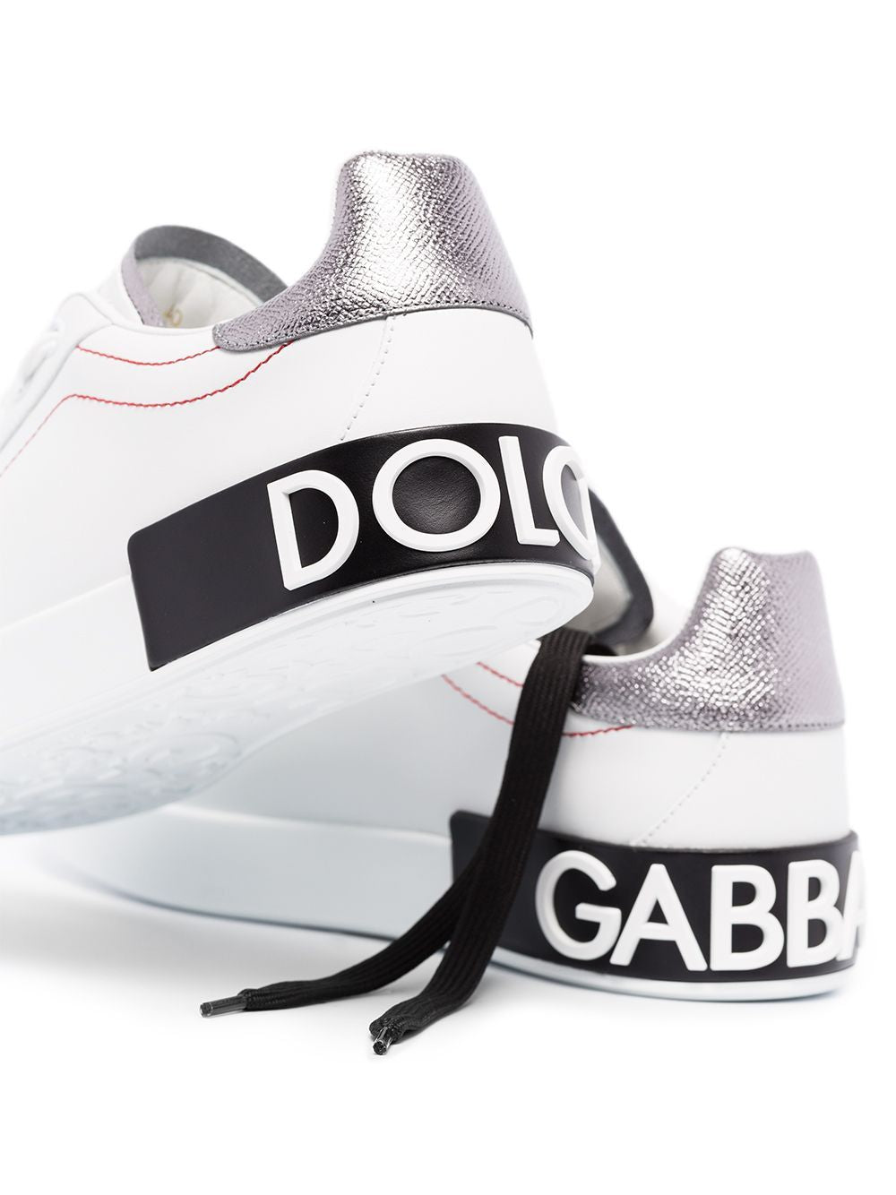 DOLCE & GABBANA Luxurious Leather Portofino Sneakers