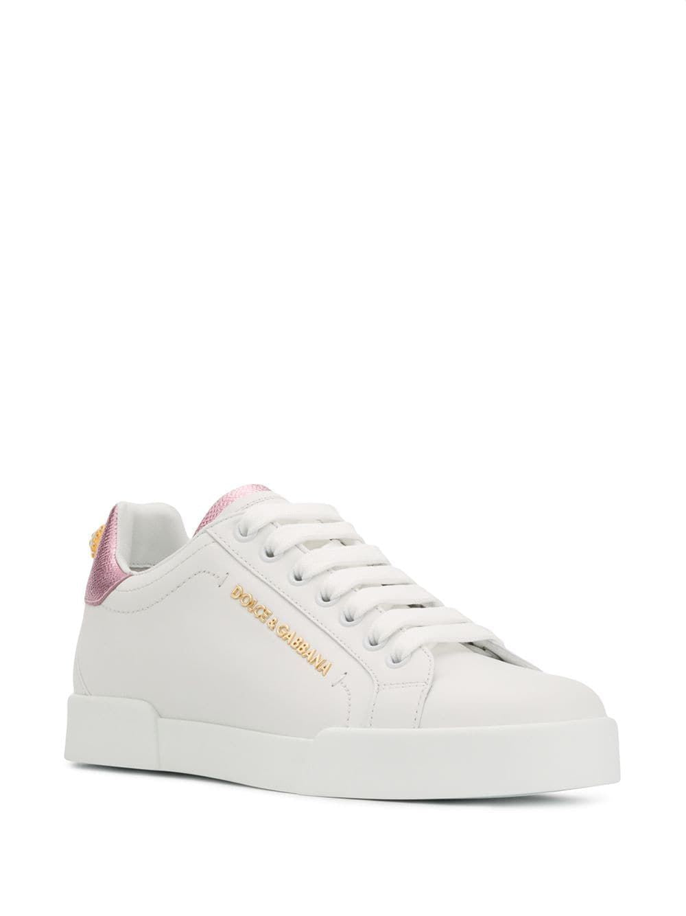 Portofino Smooth Leather Sneakers in Mixed Colors