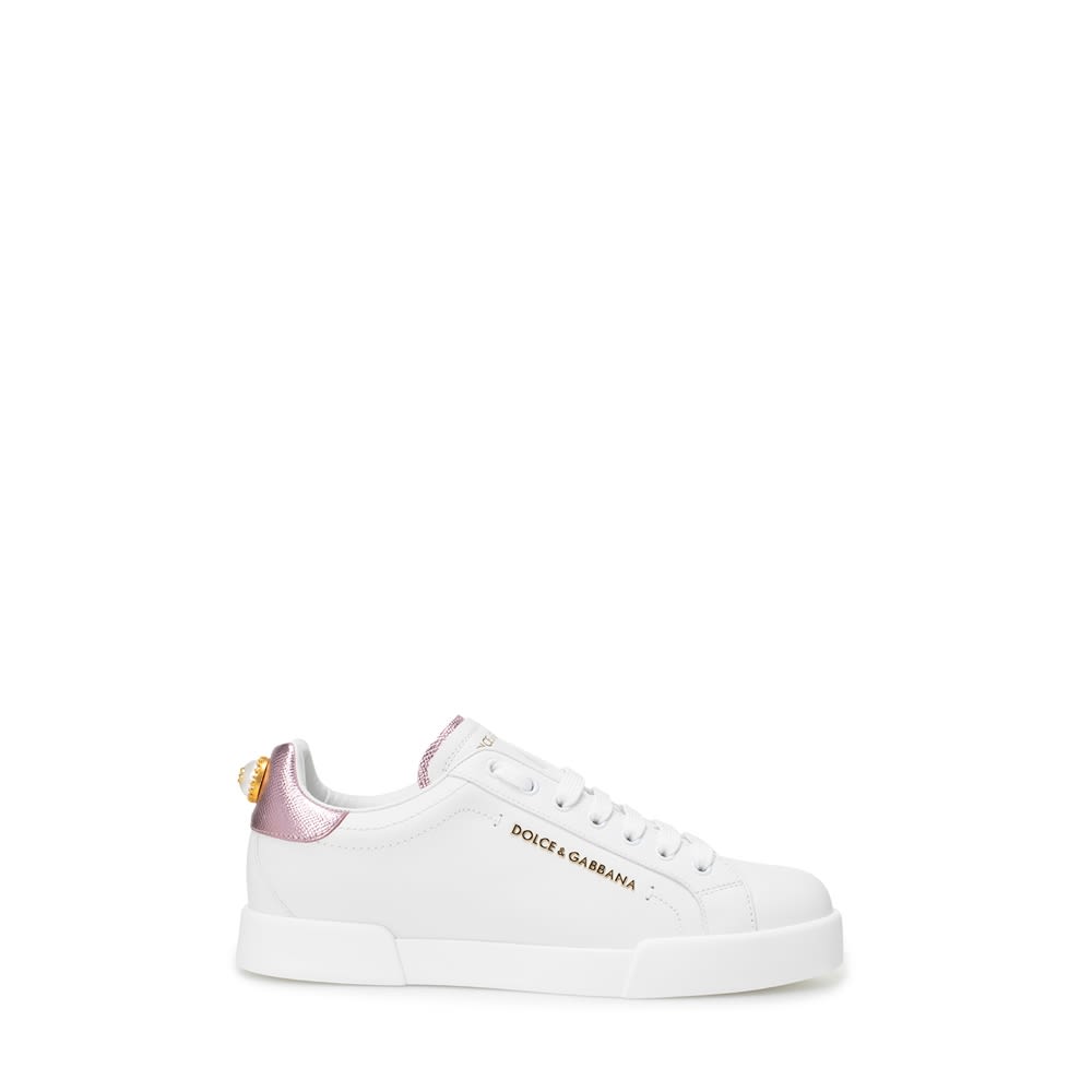 Portofino Smooth Leather Sneakers in Mixed Colors