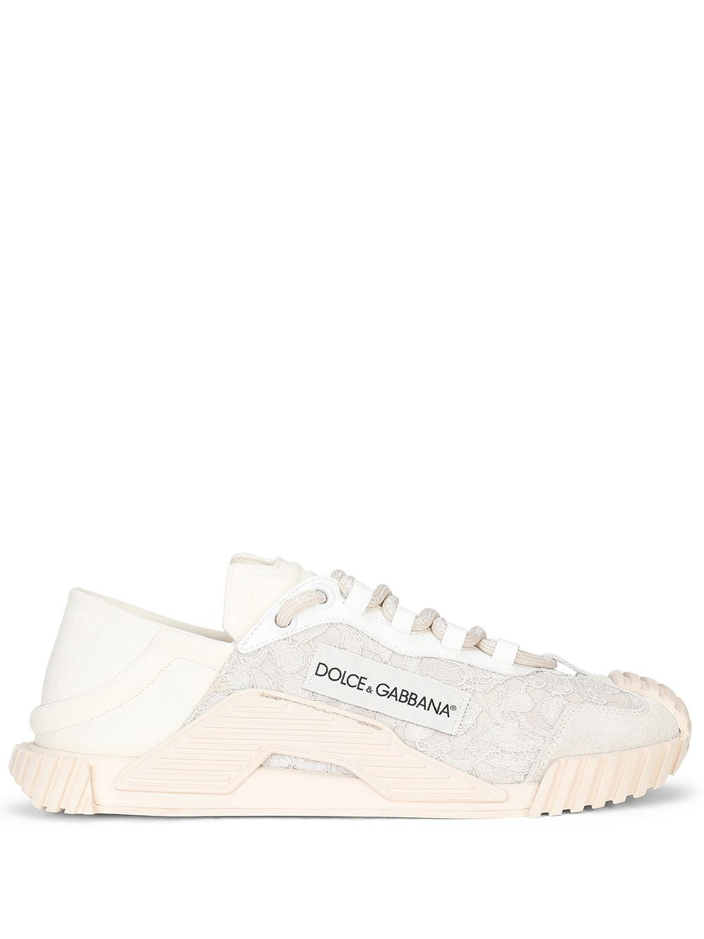 DOLCE & GABBANA Chic Pink Low-Top Sneakers