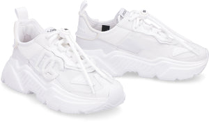 DOLCE & GABBANA White Daymaster Athletic Sneakers