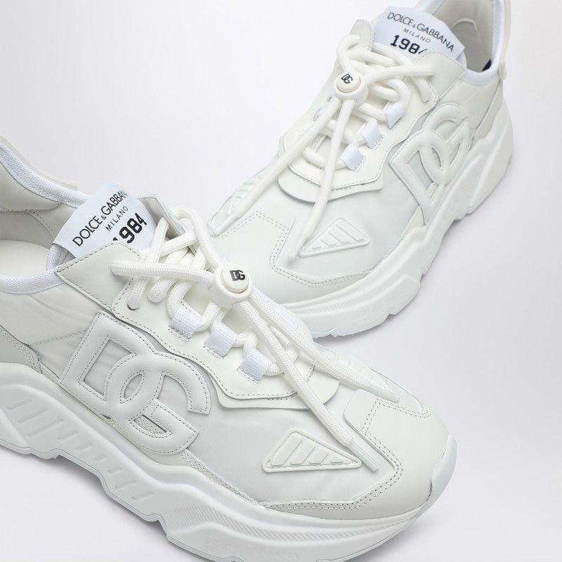 DOLCE & GABBANA White Daymaster Athletic Sneakers