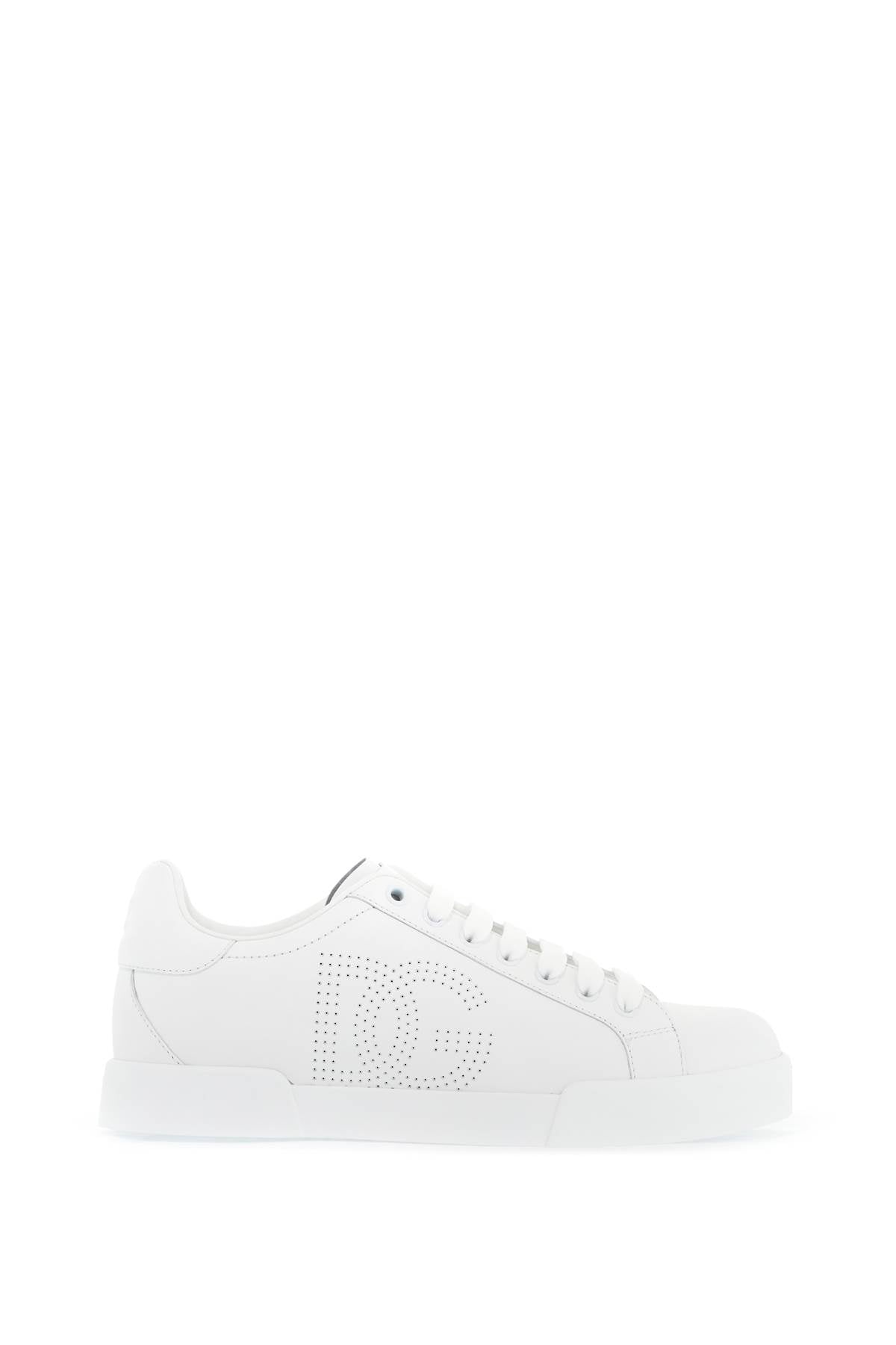 DOLCE & GABBANA Portofino Luxe Leather Sneakers