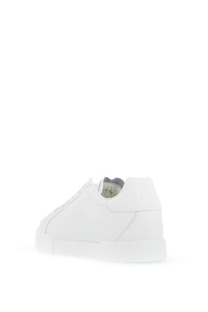 DOLCE & GABBANA Elegant White Low Top Sneakers for Women