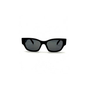 CELINE Sleek Shiny Black Acetate Sunglasses